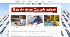 Desktop Screenshot of berufsausbildung-beton.de